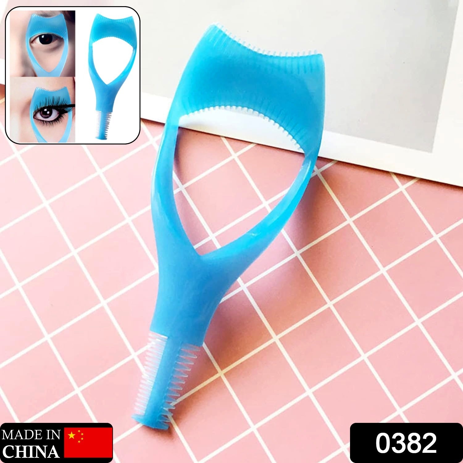 3 In 1 Plastic Makeup Cosmetic Eyelash Tool Lash Mascara Applicator Eyelashes Guide Eyelashes Brush Curler Comb Eye Makeup Tool Female Supply (1 Pc) 3 In 1 Plastic Makeup Cosmetic Eyelash Tool Lash Mascara Applicator Eyelashes Guide Eyelashes Brush Curler Comb Eye Makeup Tool Female Supply (1 Pc)